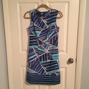 ALYX - Blue Geometric Dress - Size 4